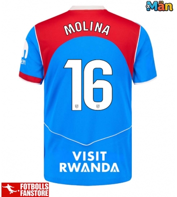 Atletico Madrid Nahuel Molina #16 Tredje Tröja 2025-26 Kortärmad